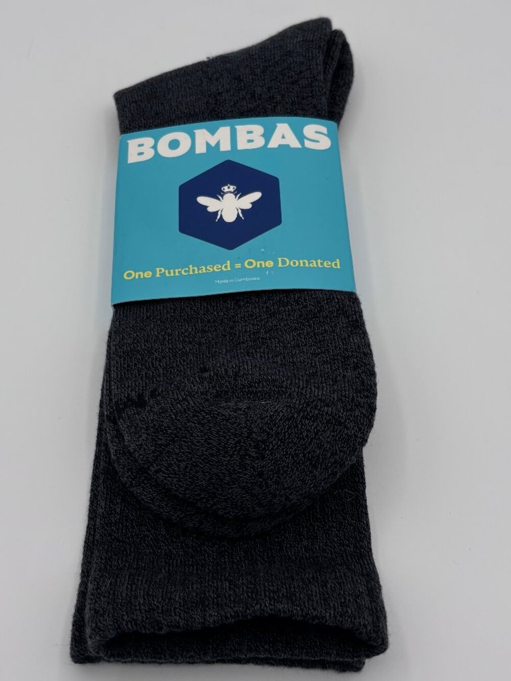 Bombas Midweight Calf Crew Socks Size XL 13.5-16 NIP